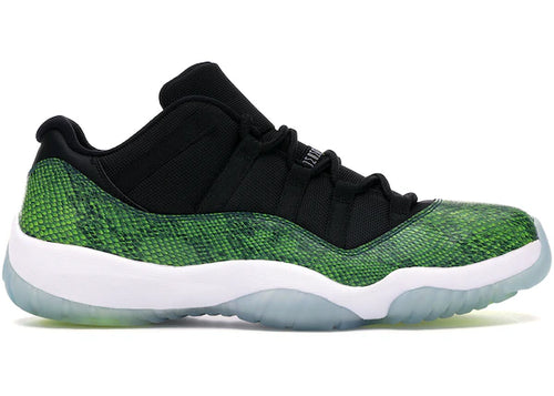 Jordan 11 Retro Low Green Snakeskin