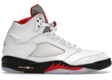 Load image into Gallery viewer, Jordan 5 Retro Fire Red Silver Tongue (2020)