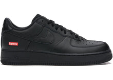 Load image into Gallery viewer, Nike Air Force 1 Low Supreme Black
