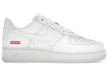 Load image into Gallery viewer, Nike Air Force 1 Low Supreme White