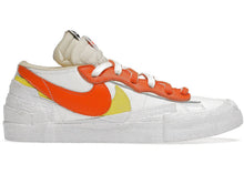 Load image into Gallery viewer, Nike Blazer Low sacai White Magma Orange