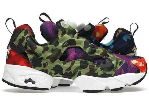 Reebok Instapump Fury Bape Multi-Camo